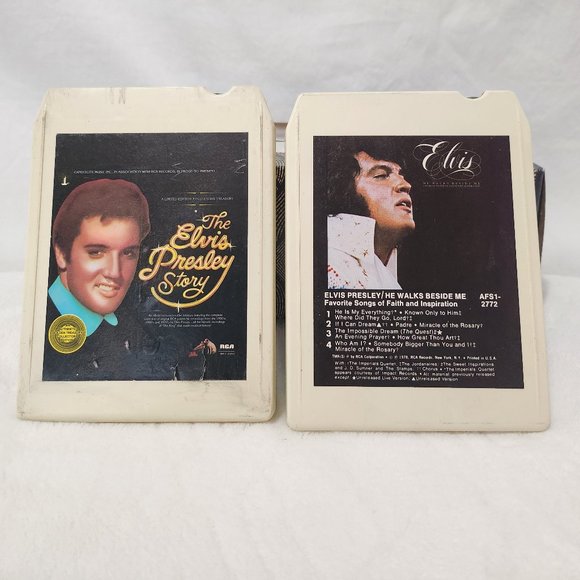 Vintage Elvis Presley 8- Track / Lot of 2. - Picture 1 of 8